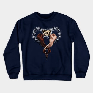 Vote Together Heart Crewneck Sweatshirt